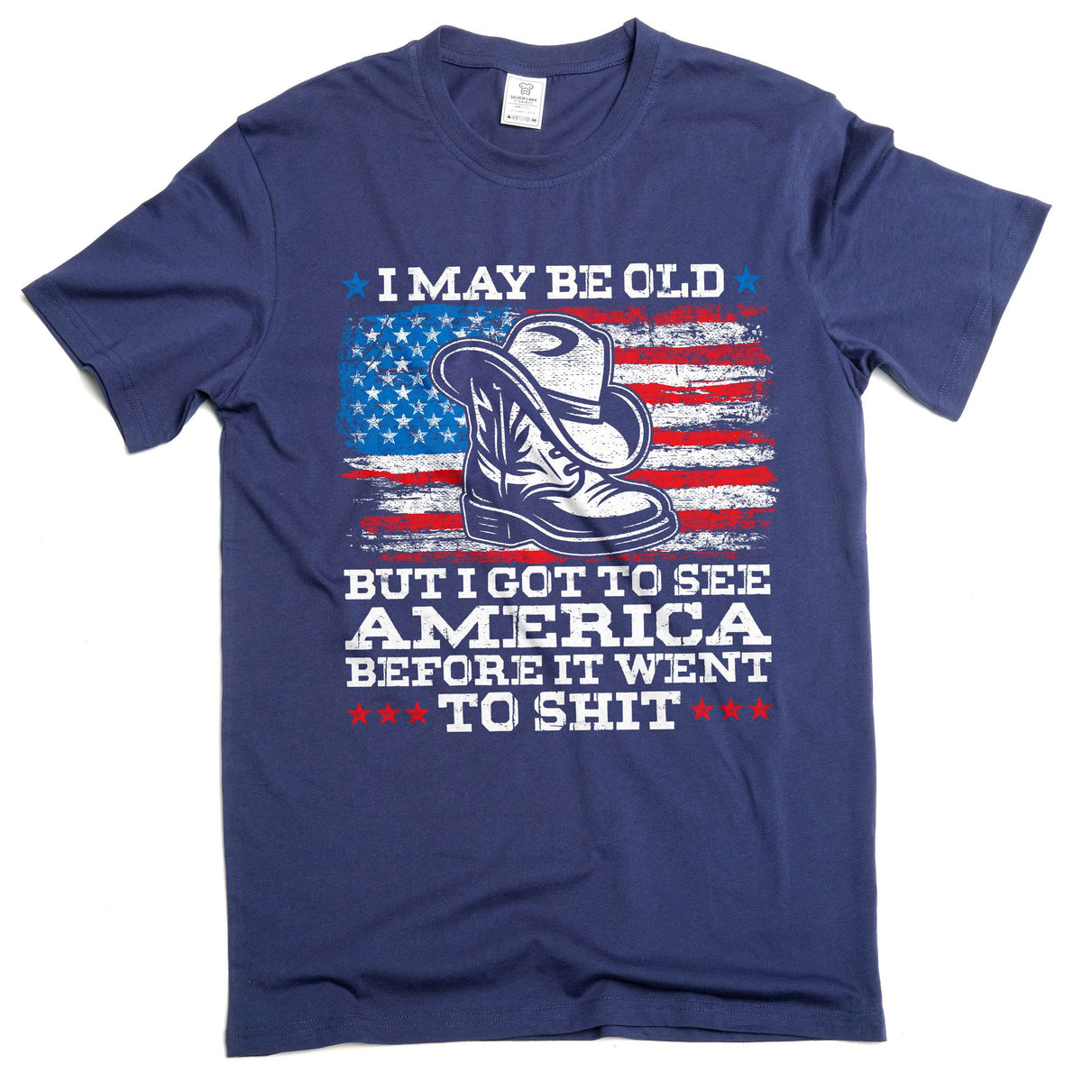 Men's USA Patriotic T-shirt I Got To See America Tee US product image 3