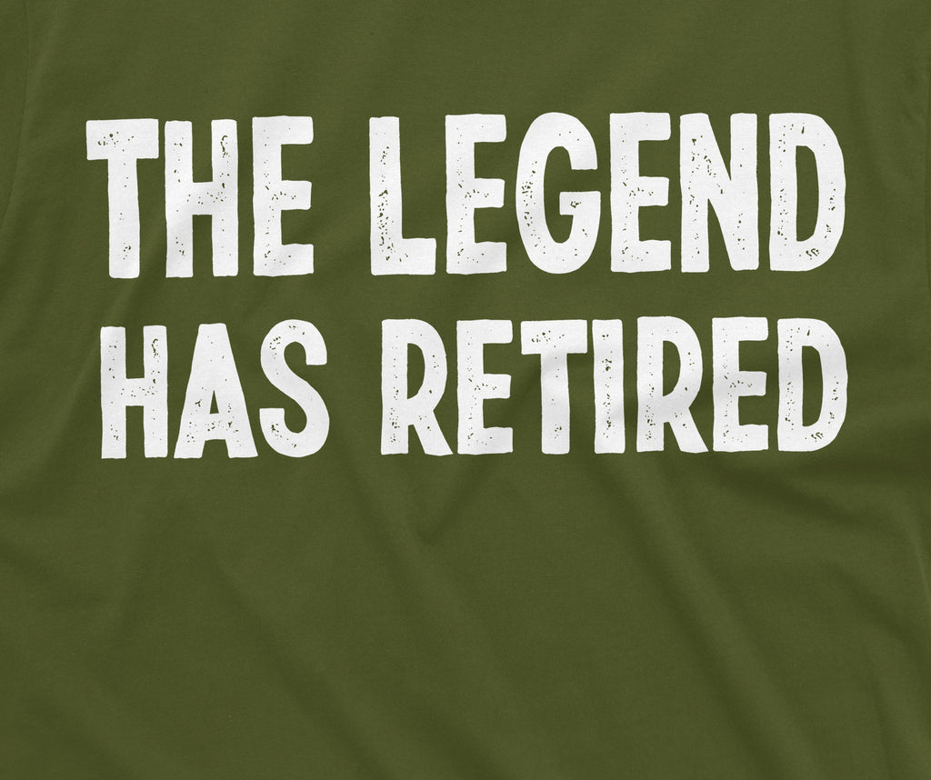 retirement T-shirt Legend has retired Work occupation Job product image 2