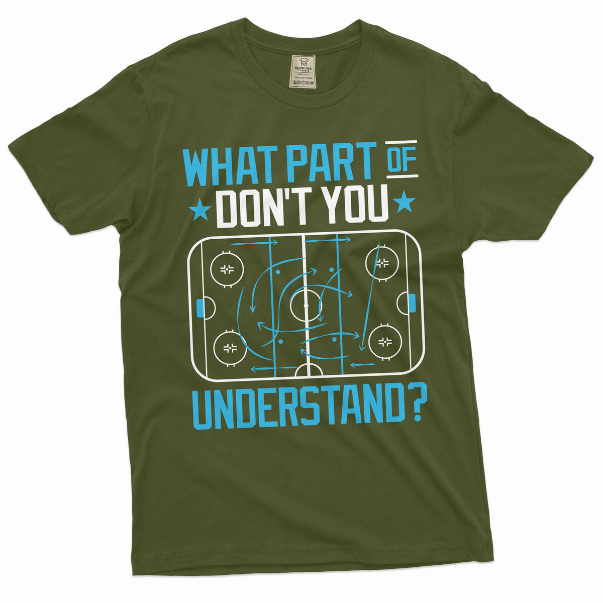 Men's ice Hockey Funny T-Shirt Sports Hobby Player product image 4