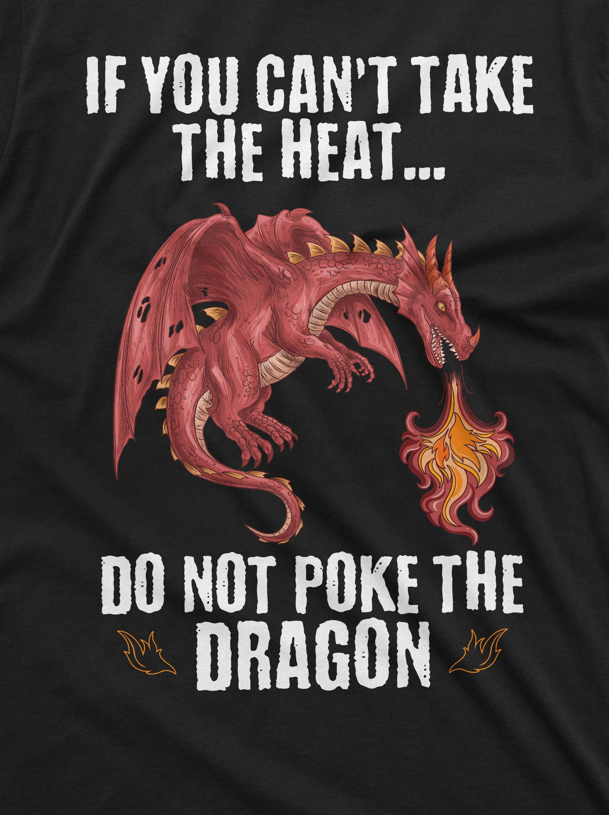 Men's Funny Poke dragon T-shirt dont Birthday gift shirts product image 2