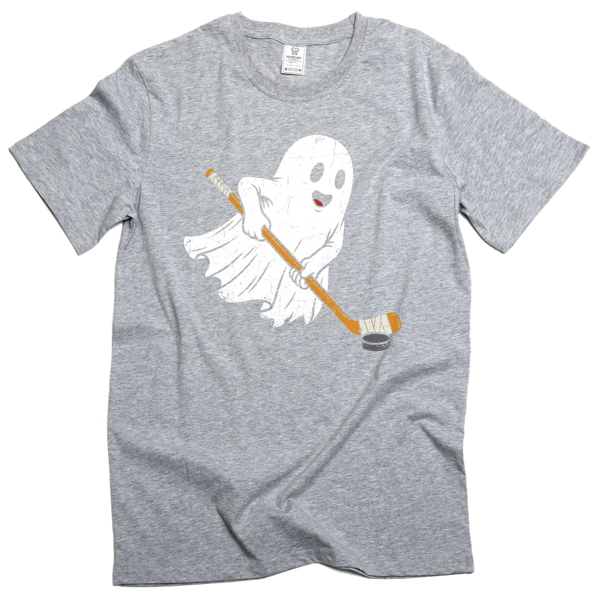 Ghost Hockey Shirt Funny Halloween Ice Player Puck Sports product image 5
