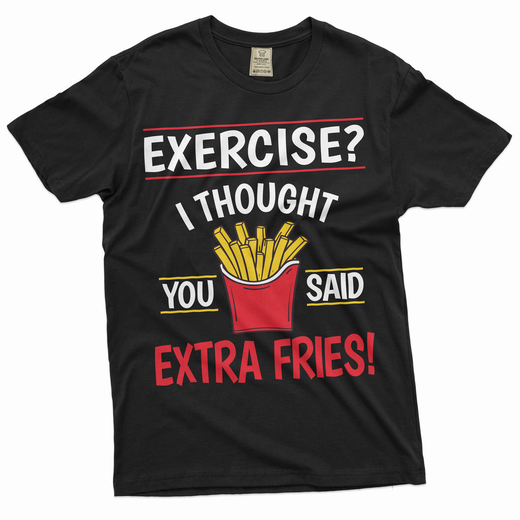 Funny Saying Shirt Humor Humorous Joke Exercise Gym Fitness product image 1