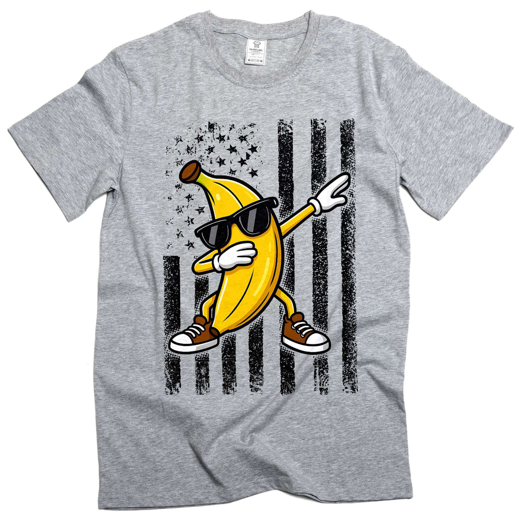 USA Banana Flag Tee America Patriotic Shirt Funny Humorous product image 5