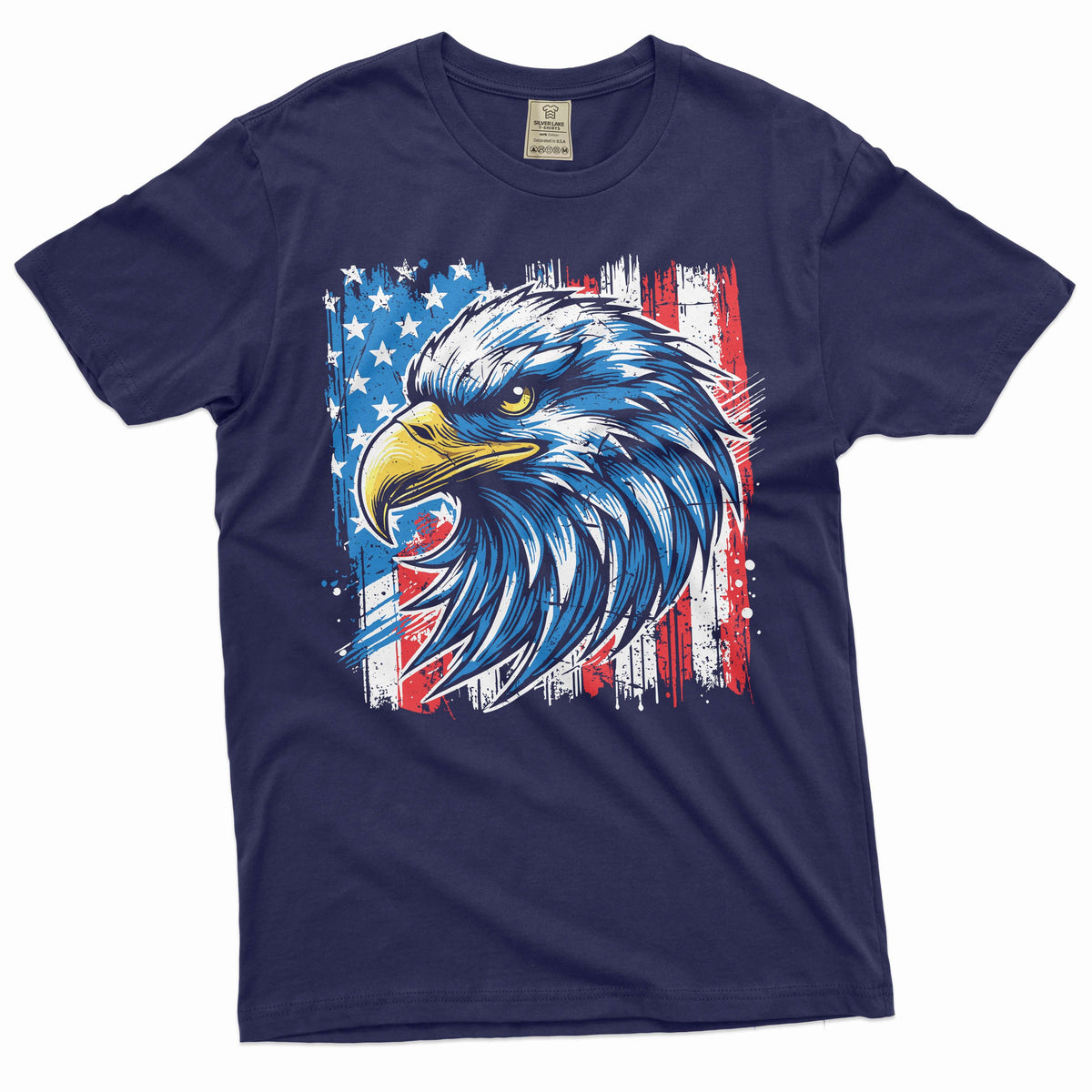 Men's patriotic USA T-shirt US flag tee shirt 4th of July product image 3