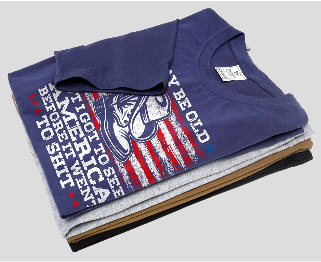 Men's USA Patriotic T-shirt I Got To See America Tee US product image 6