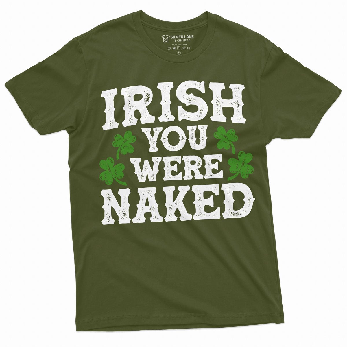 Men's Irish you were naked Funny St. Patrick's day humorous product image 4