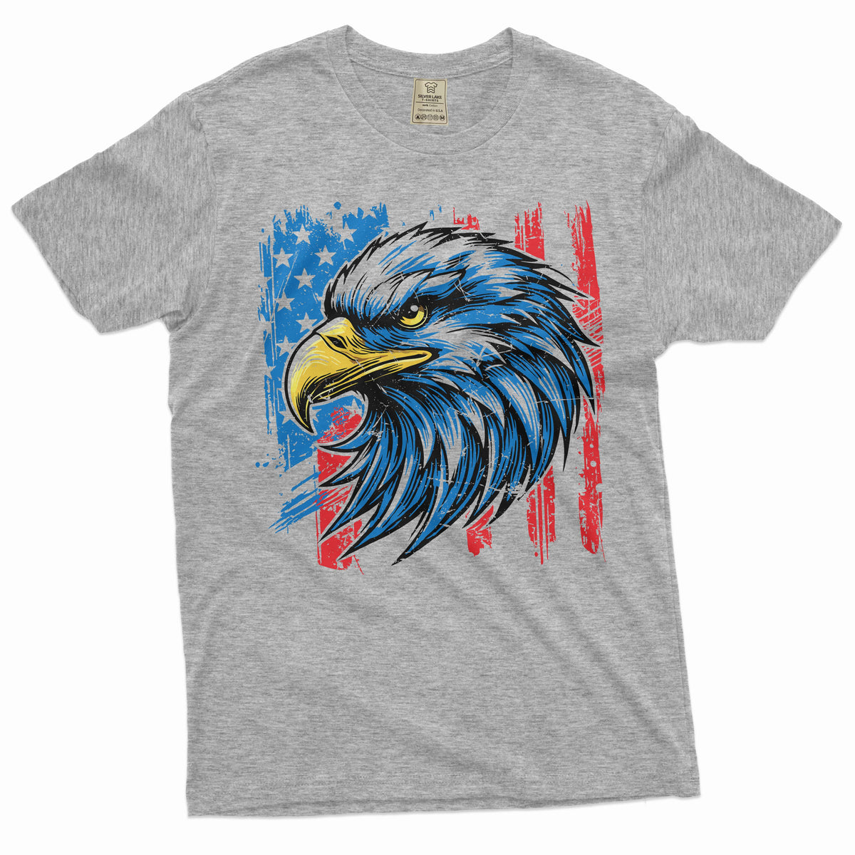 Men's patriotic USA T-shirt US flag tee shirt 4th of July product image 5