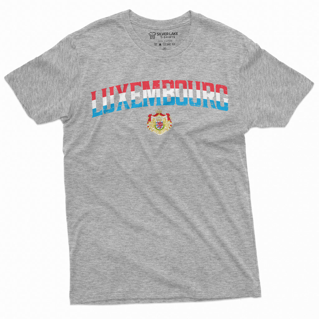 Luxembourg T-shirt Flag Coat of Arms National Symbolic product image 5