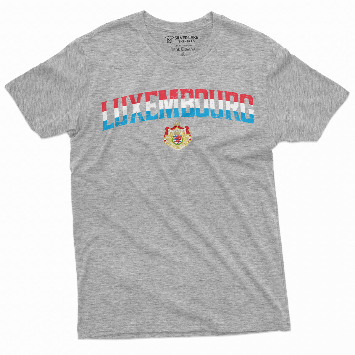 Luxembourg T-shirt Flag Coat of Arms National Symbolic product image 5