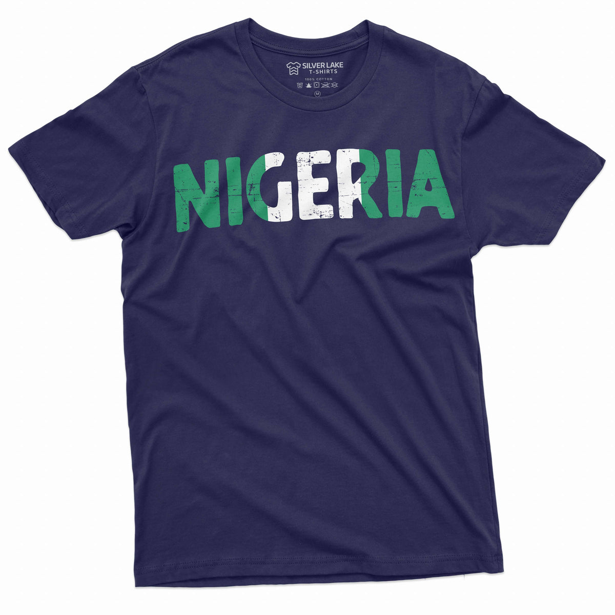 Men's Nigeria T-shirt flag coat of arms country tee shirt product image 3